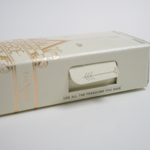 Image of paper-based cannabis packaging from Sungrown Packaging.